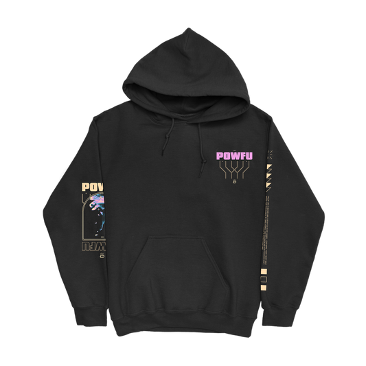 Fish Pullover Hoodie - Black