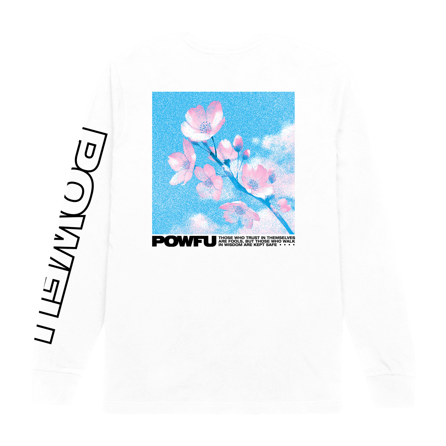 Blossom Long Sleeve Tee - White