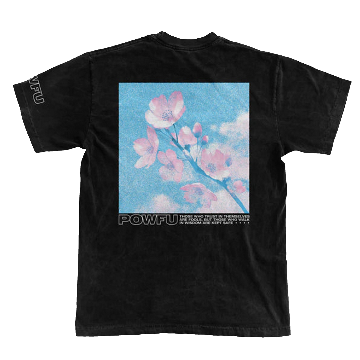 Blossom Short Sleeve Tee - Black