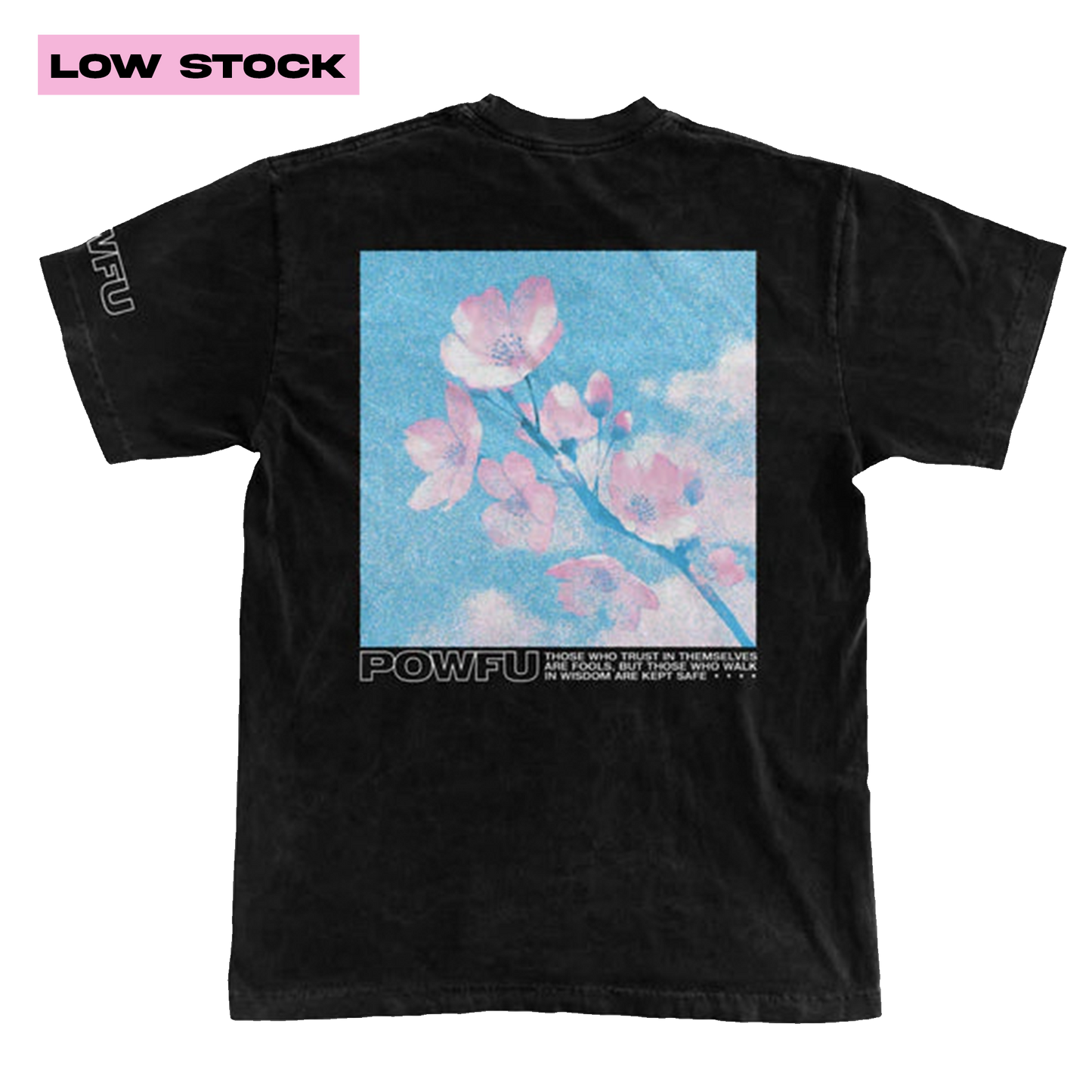 Blossom Short Sleeve Tee - Black