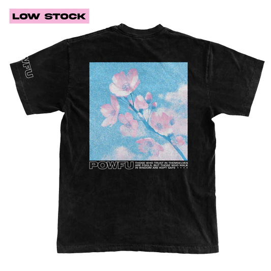 Blossom Short Sleeve Tee - Black